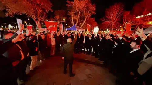 Konya’da Ülkücülerden Alparslan Türkeş’e büyük vefa