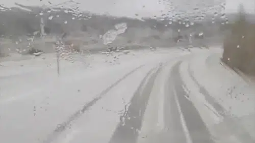 Konya’da dolu etkili oluyor!