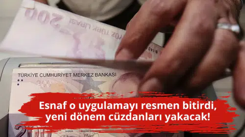 Esnaf o uygulamayı resmen bitirdi, yeni dönem cüzdanları yakacak!