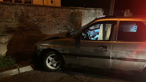 Konya’da film gibi kovalamaca: Polis aracına çarpıp kaçtı