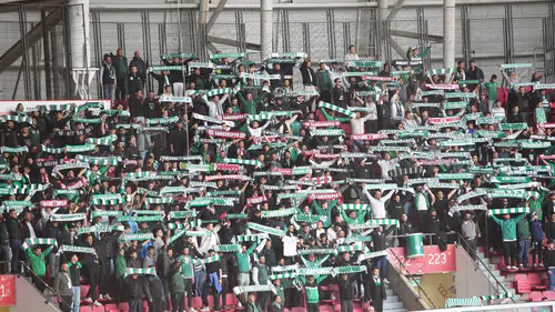 Konyaspor taraftarından müthiş destek