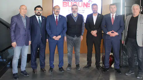 İYİ Parti Konya heyetinden Anadolu’da Bugün’e ziyaret