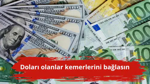 Doları olanlar kemerlerini bağlasın