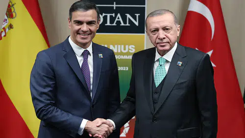 Cumhurbaşkanı Erdoğan, İspanya Başbakanı Sanchez ile İsrail’i görüştü!