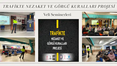 Konya'da Trafikte Nezaket Projesi: Velilere seminerler başladı!