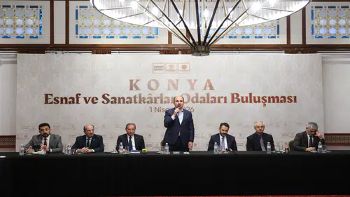 Konya'da esnaf-başkan buluşması! Altay'dan esnafa destek mesajı