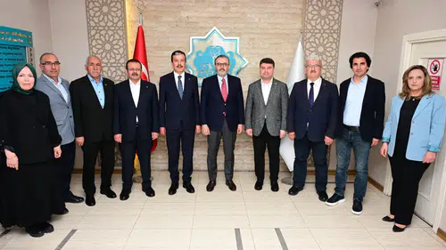 Projeler masaya yatırıldı! AK Partili Ünal'dan Aksaray'a ziyaret