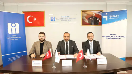 Konya’da inşaat mühendislerine istihdam desteği