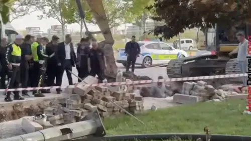 Konya’da işçiler göçük altında kaldı