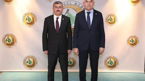 Konya Vekili Ekici, Orman Genel Müdürü ile görüştü