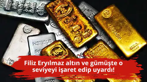 Filiz Eryılmaz altın ve gümüşte o seviyeyi işaret edip uyardı!