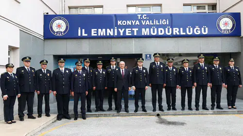 Konya Valisi Akın, yeni Müdür Koç ile görüştü