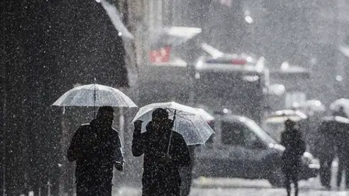 Konya'da yağmur ve karla karışık yağış bekleniyor!