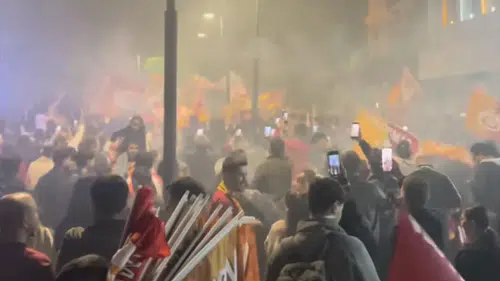 Konya’da Galatasaray coşkusu! Sokaklara döküldüler