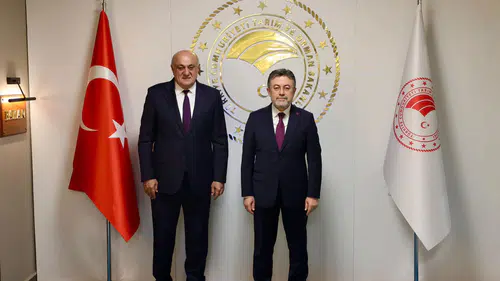 Görüşmenin detayları belli oldu! Başkan Erkoyuncu Bakan Yumaklı ile görüştü