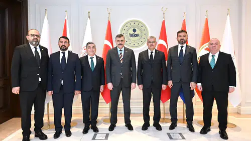 Konyaspor yönetiminden Ankara çıkarması! Bakan Çiftçi ve Emniyet Müdürü Yüksek ile görüşüldü