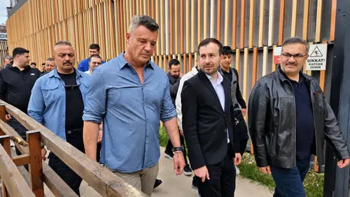 Sadettin Saran Konya’da! O kurumu ziyaret etti