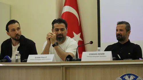İlhan Palut ve ekibi, öğrencilerle buluştu! Stres vurgusu yaptı