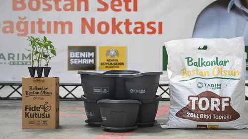 Konya’da ücretsiz bostan setleri dağıtılıyor: Son tarih 21 Mayıs