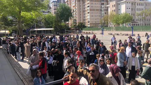 Seyit Ulugülyağcı İmam Hatip Ortaokulu’nda kayıt kabul sınavı heyecanı
