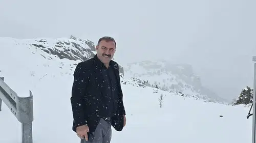 Konya’da Mayıs ayında kar yağıyor!
