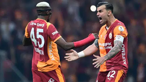 Süper Lig'de şampiyon Galatasaray