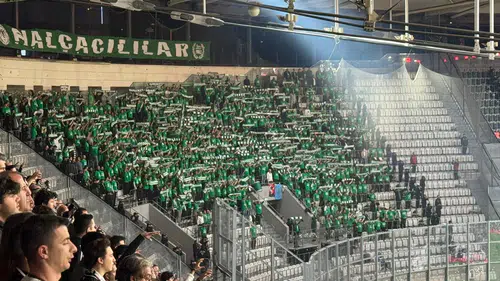 Konyaspor taraftarından İstanbul çıkarması