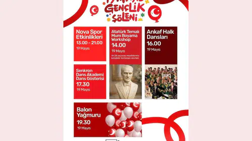 Konya'da 19 Mayıs coşkusu Enntepe AVM’de yaşanacak