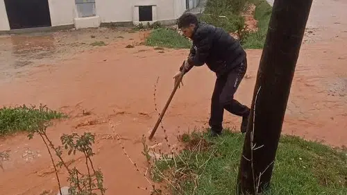 Konya’da taşkın! Yollar sular altında kaldı