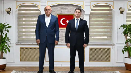 Başkan Erkoyuncu, Konya İl Emniyet Müdürü ile görüştü