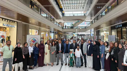 Konya’da anaokulu öğrencilerinden hayran bırakan sergi