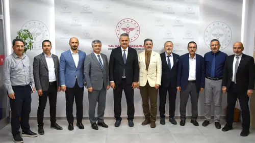 Konya sağlık yönetiminde dikkat çeken görüşme