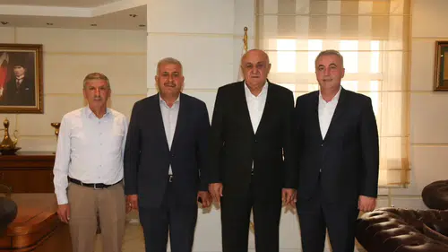Güneysınır Belediye Başkanı Demir'den PANKOBİRLİK’e önemli ziyaret