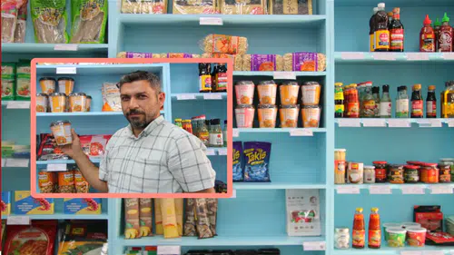 Konya'da ilk Kore marketi: “Etli ekmek şehrinde noodlea ilgi büyük!"