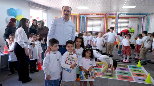 Konya'da miniklerin bisiklet heyecanına Başkan Altay da katıldı