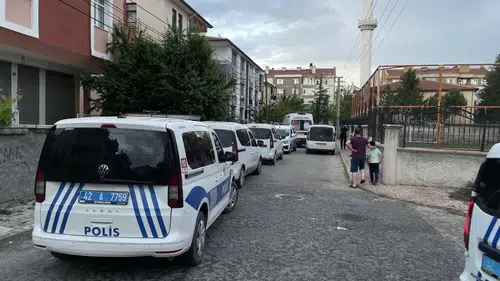 Konya’da dehşet! Eşini bıçakladı, polis her yerde arıyor