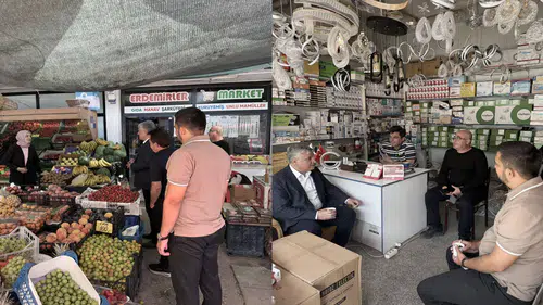AK Parti Selçuklu Teşkilatı esnafla buluştu, talep ve önerileri dinledi