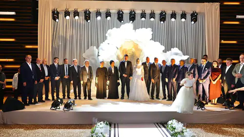 Konya protokolü bu düğüne akın etti!