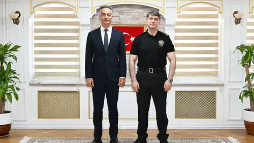 Konya İl Emniyet Müdürü önemli isimlerle görüştü