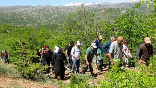 Konya’da 40 yıldır kullanılmayan 2 bin yıllık yolu yeniden yürüdüler