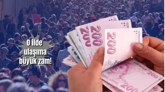 O ilde ulaşımda büyük zam! İşte yeni fiyatlar