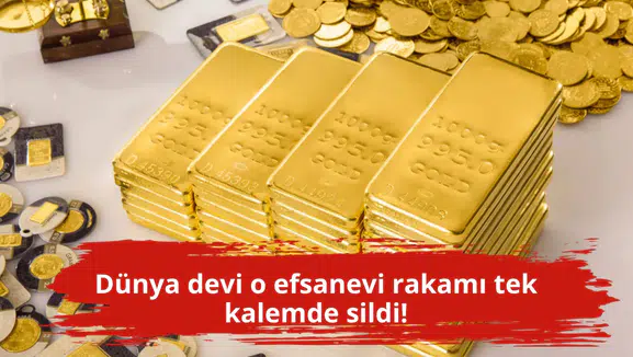 Dünya devi o efsanevi rakamı tek kalemde sildi!