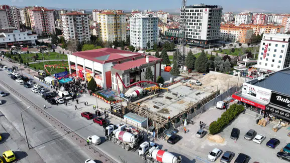 Konya'da bir temel atma töreni daha! Yeni projenin temeli atıldı