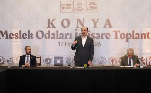 Başkan Altay’dan Konya için iddialı hedef! Havaalanı, gar ve otogara raylı sistem