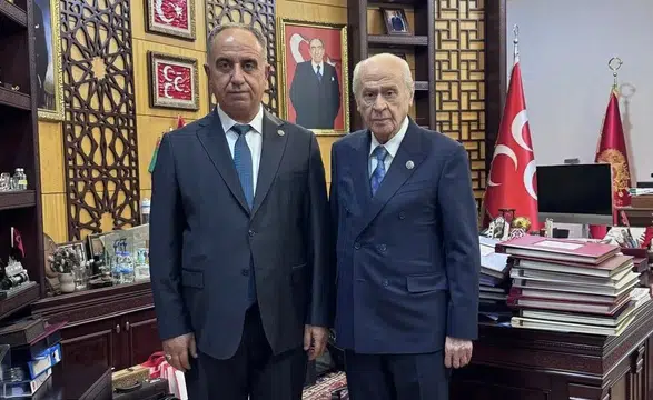 Görevden alınan eski başkan Devlet Bahçeli ile görüştü