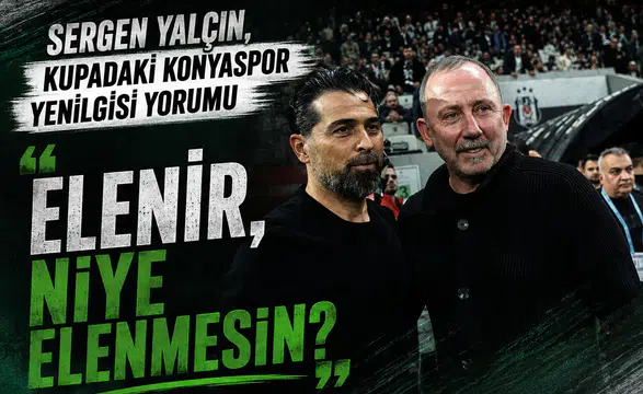 Sergen Yalçın’dan uzun süre sonra çarpıcı Konyaspor yenilgisi yorumu!