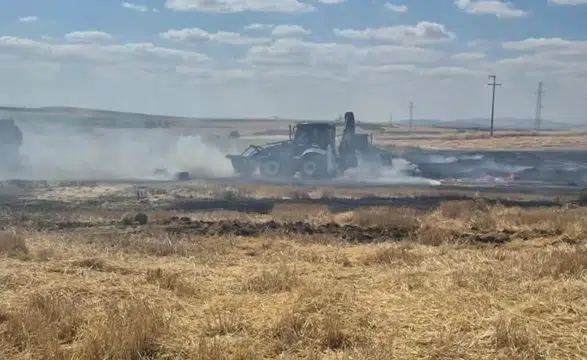Konya’da iki ayrı yangın paniğe neden oldu