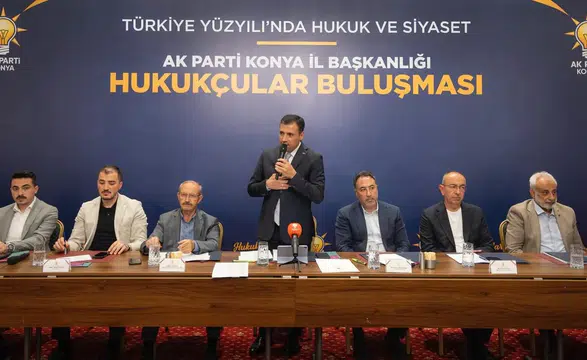 AK Parti Konya, adalet için o isimlerle buluştu