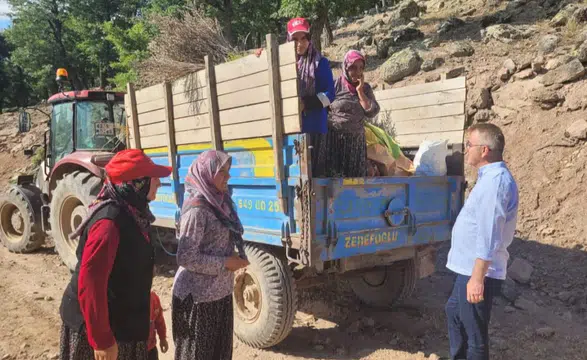 Konyalı Başkan yaylaya çıktı! Üreticiler başkandan istekte bulundu