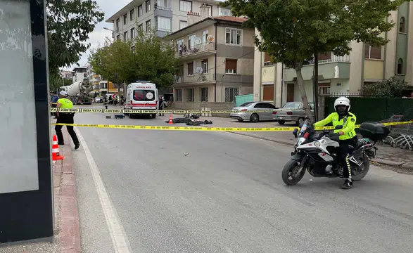 Konya'da trafik faciası! Beton mikseri can aldı